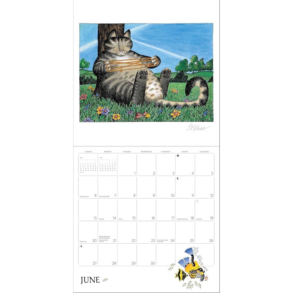 Kliban 2027 Wall Calendar Sixth Alternate Image