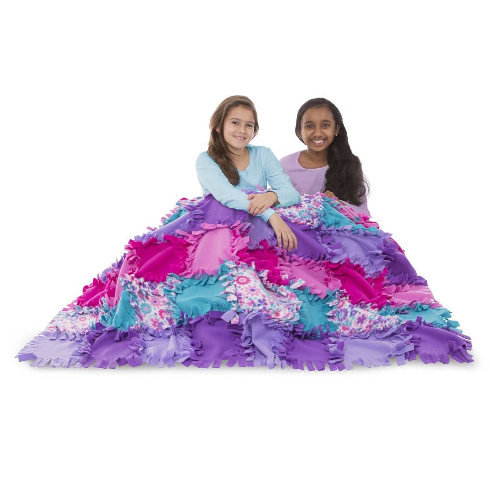 Flower Fleece Quilt Alternate Image 1