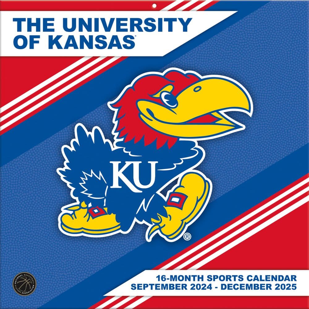 Kansas Jayhawks 2025 Wall Calendar