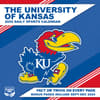 image COL Kansas Jayhawks 2025 Desk Calendar Sixth Alternate Image