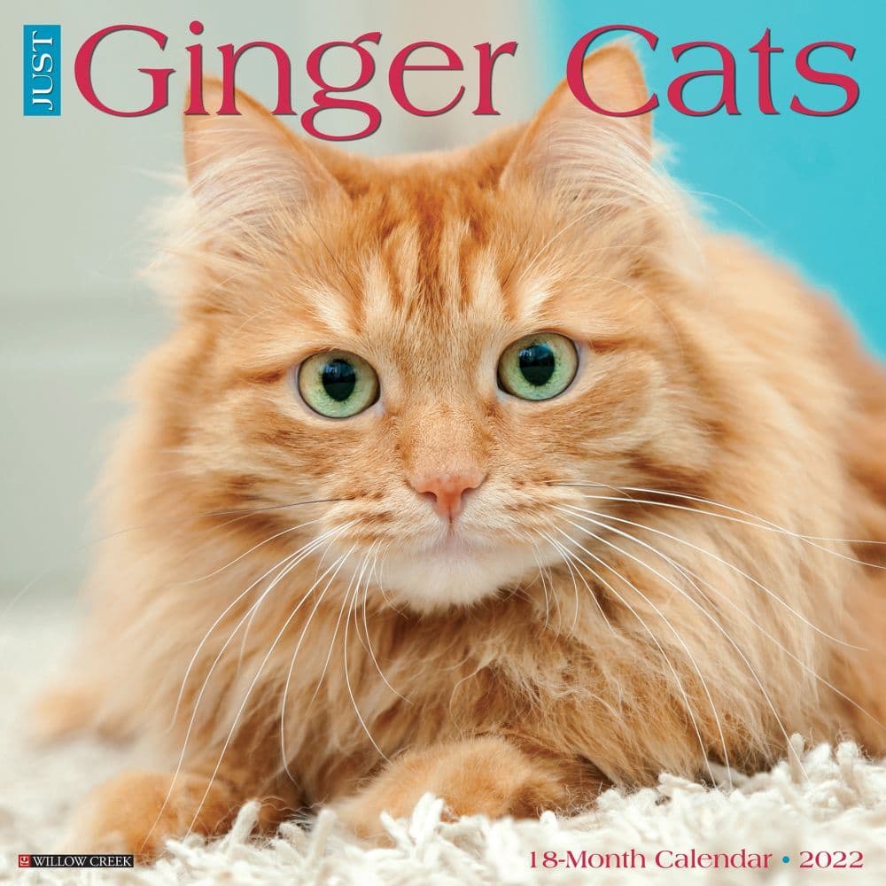 Ginger Cats 2022 Wall Calendar