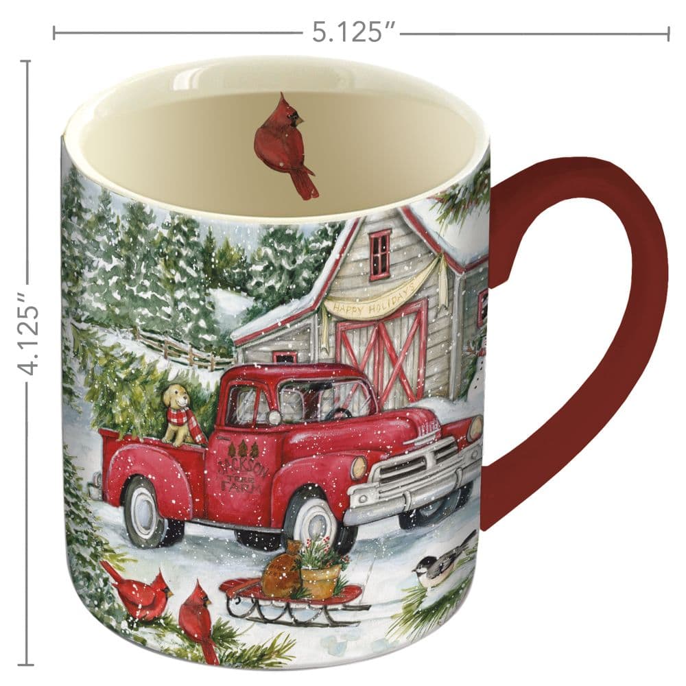 Holiday Truck Coffee Mug Fourth Alternate Image