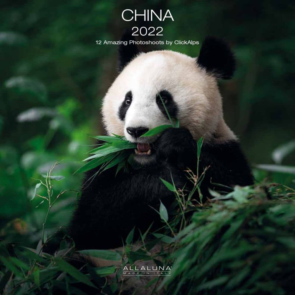 China Alla Luna 2022 Wall Calendar