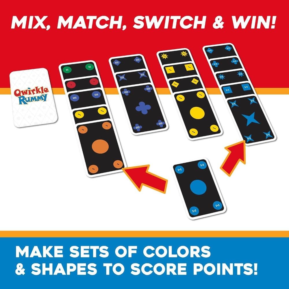 Qwirkle Rummy Card Game Second Alternate Image