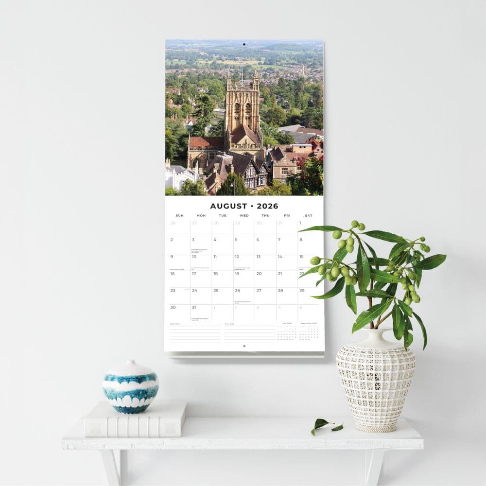 Spa Towns 2026 Wall Calendar Third Alternate Image