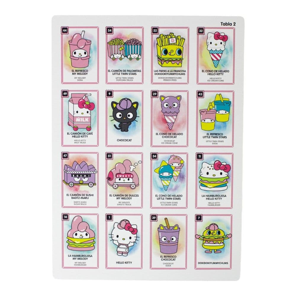 Loteria Hello Kitty and Friends Sixth Alternate Image