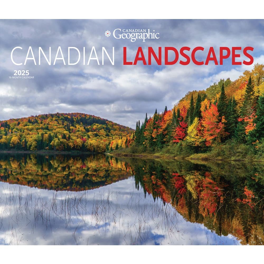 image Canada Wilderness Deluxe 2025 Wall Calendar Main Image