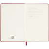 image Moleskine Scarlet Red Pocket Hard Cover 2027 Daily Planner Third Alternate Image