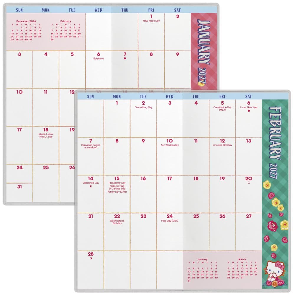 Hello Kitty 2027 Pocket Planner Seventh Alternate Image