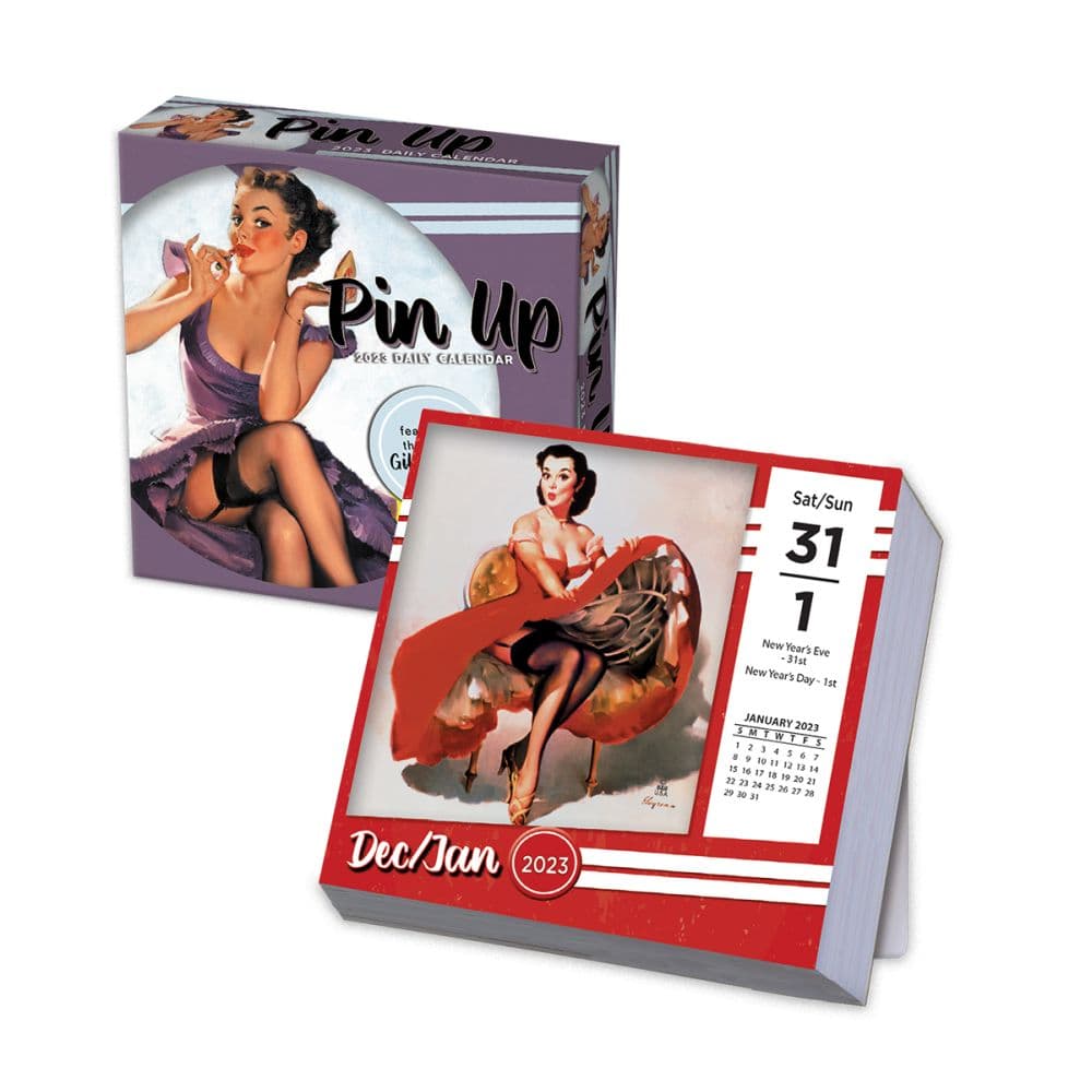 Pin Up 2023 Desk Calendar - Calendars.com