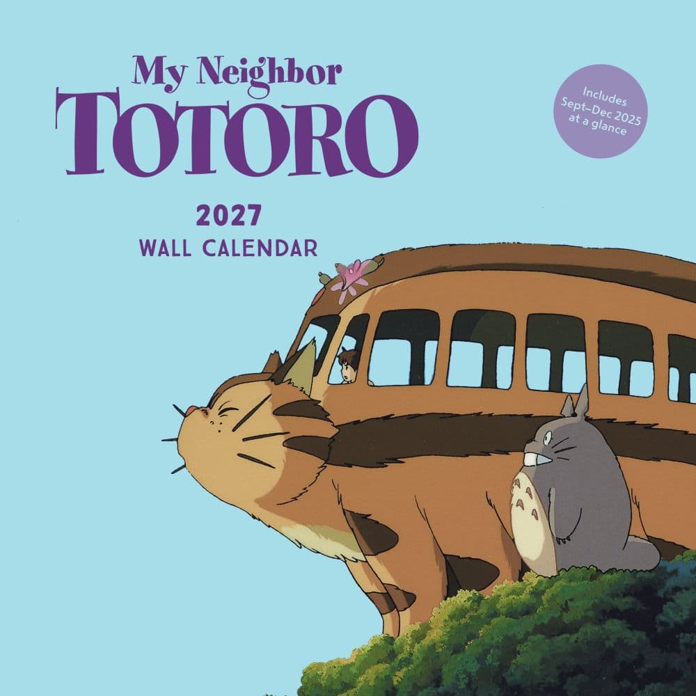 image My Neighbor Totoro 2027 Wall Calendar