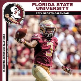 Florida State University Seminole 2024 Wall Calendar