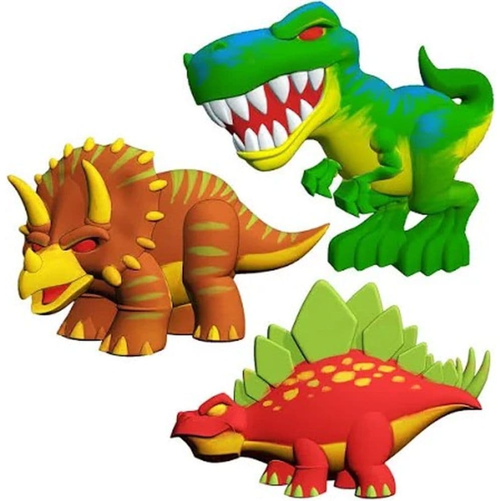 3 Dinosaurs Paint Set Fifth Alternate Image