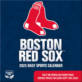 Boston Red Sox 2025 Desk Calendar