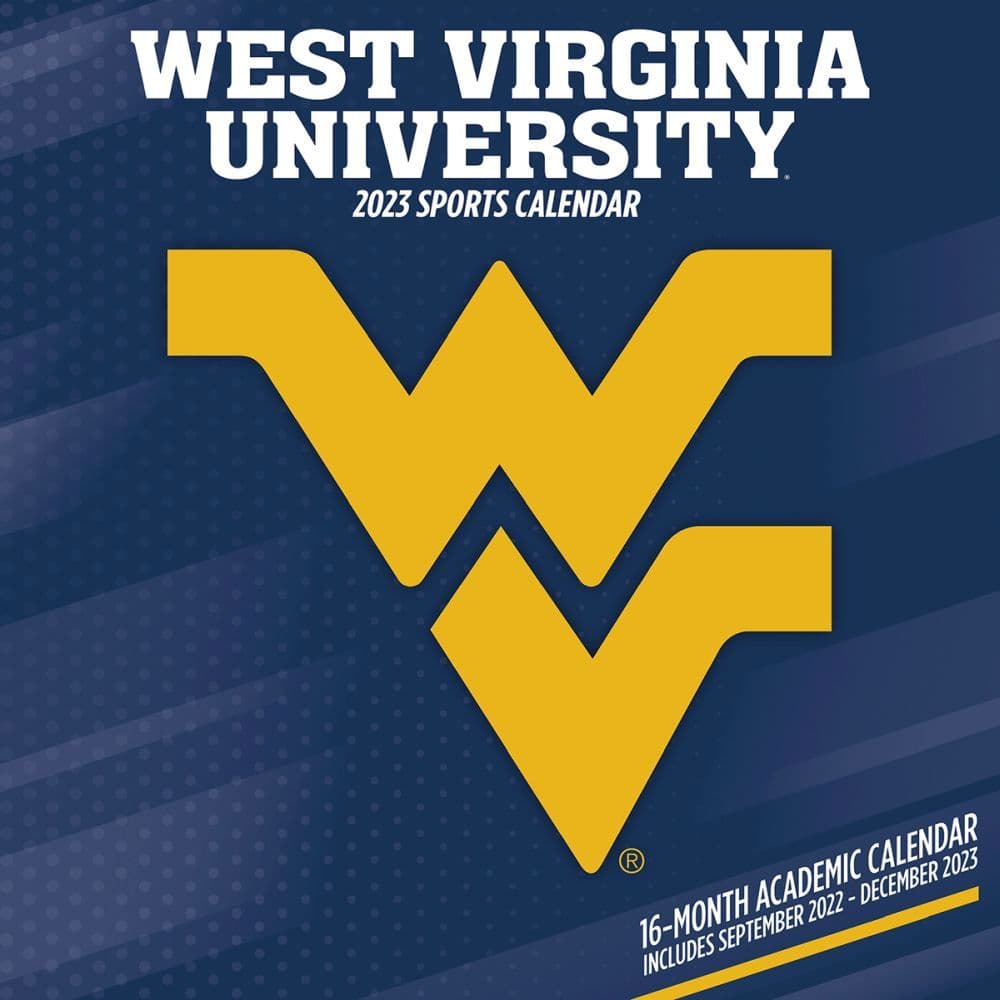 West Virginia University Mountaineers 2023 Wall Calendar