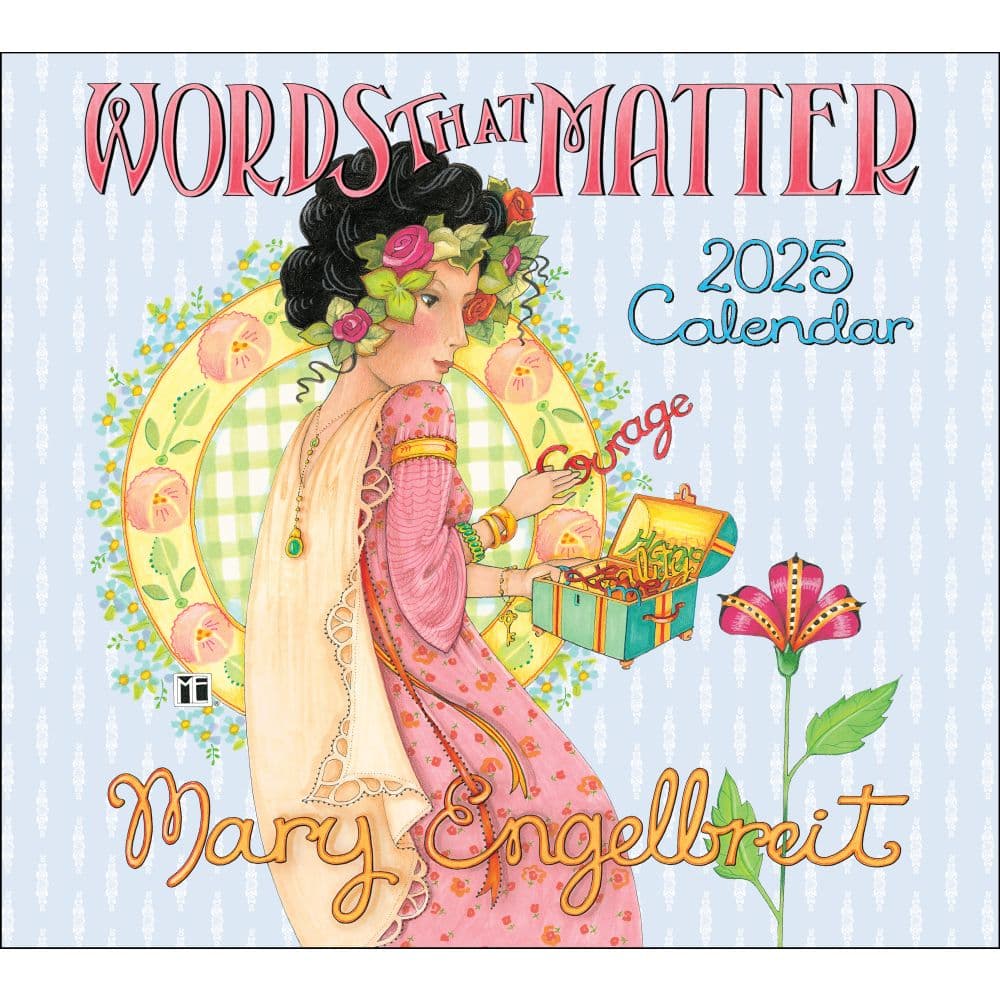 Mary Engelbreit Words That Matter 2025 Wall Calendar