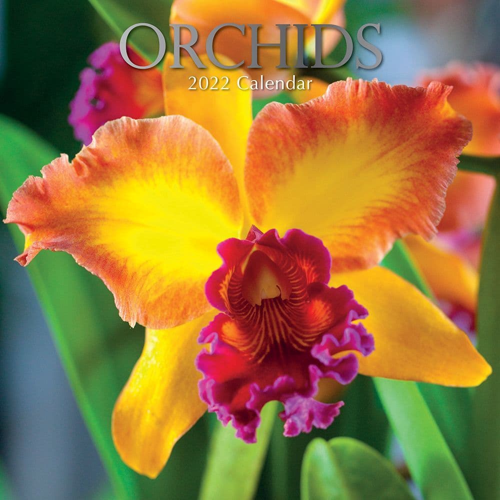 Blc Christmas Break 2022 Orchids 2022 Wall Calendar - Calendars.com