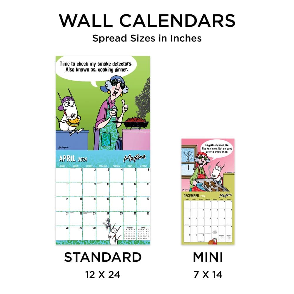 Maxine 2024 Mini Wall Calendar Fifth Alternate Image width=&quot;1000&quot; height=&quot;1000&quot;