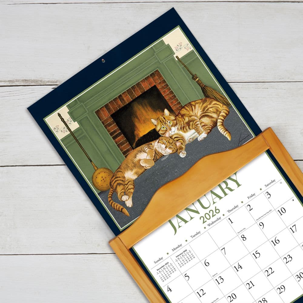 American Cat 2026 Wall Calendar by Lowell Herrero_ALT4