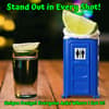 image Porta Potty Novelty Shot Glasses Third Alternate Image