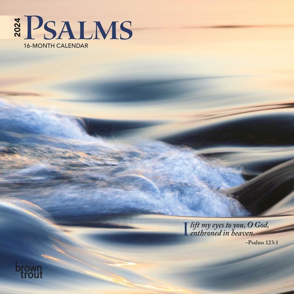 Psalms 2024 Mini Wall Calendar