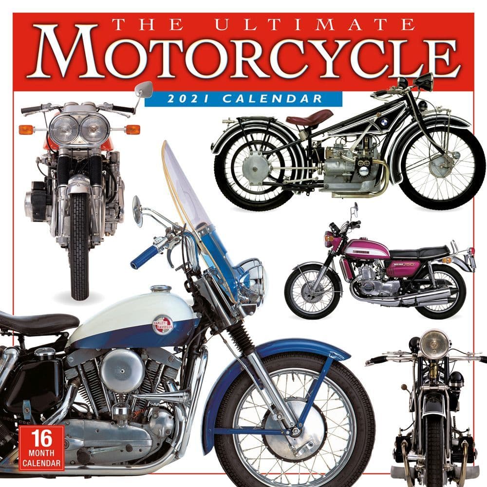 Ultimate Motorcycles Wall Calendar