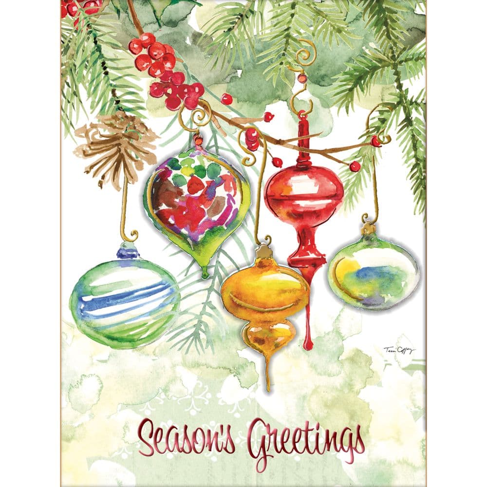 Christmas Ornaments Luxe Christmas Cards Main