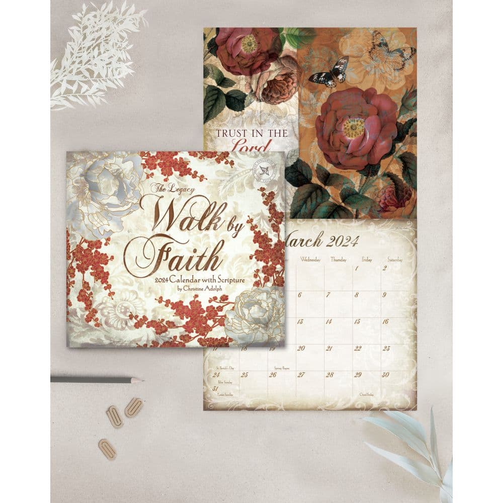 Walk By Faith Adolph 2024 Wall Calendar Third Alternate Image width=&quot;1000&quot; height=&quot;1000&quot;