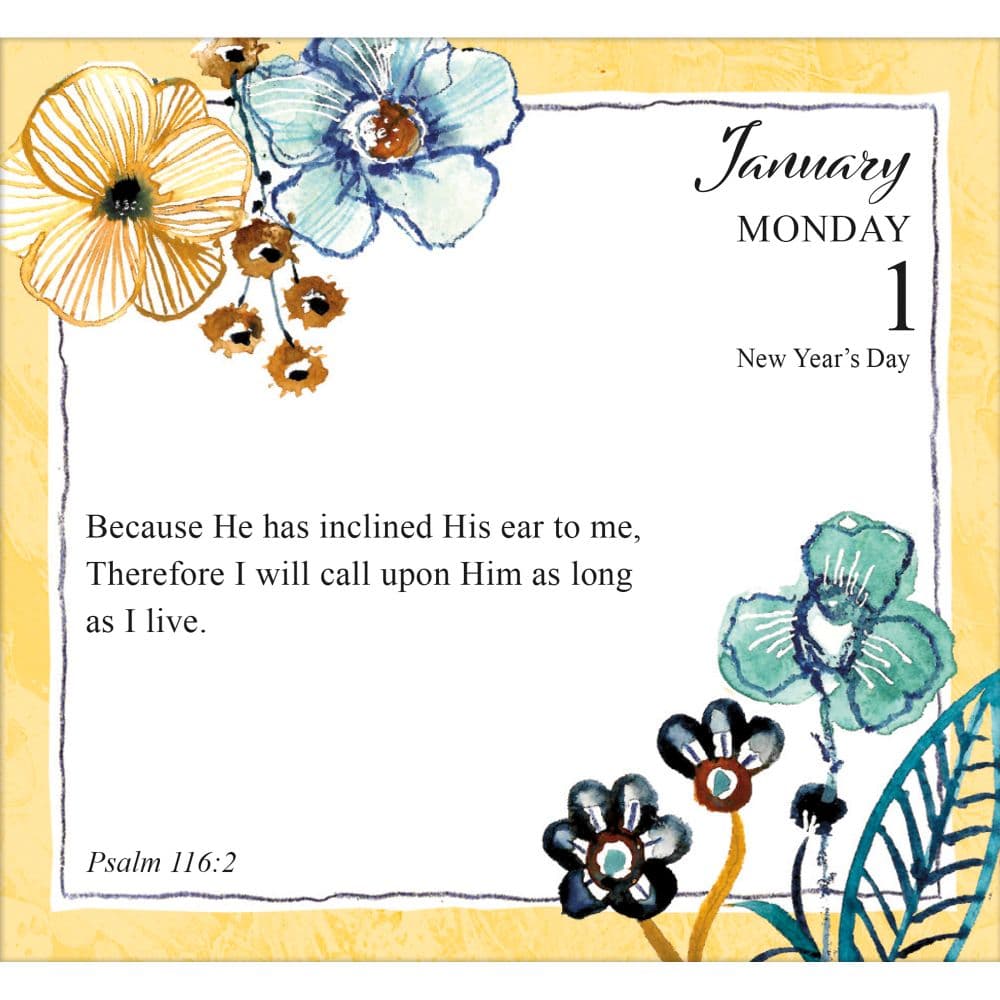 Psalms 2024 Desk Calendar