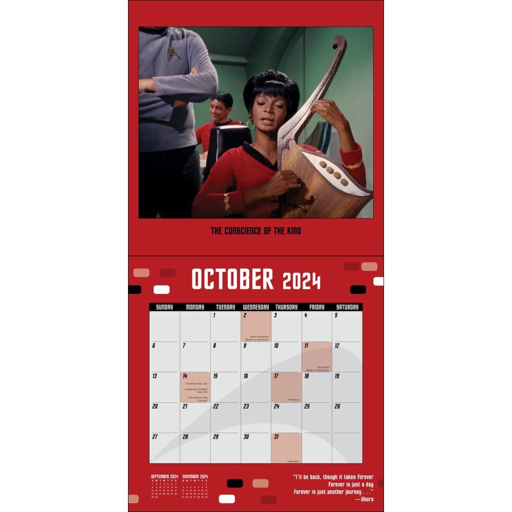 Star Trek Original Series 2024 Wall Calendar