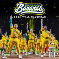 image Savannah Bananas 2026 Wall Calendar Main Product Image