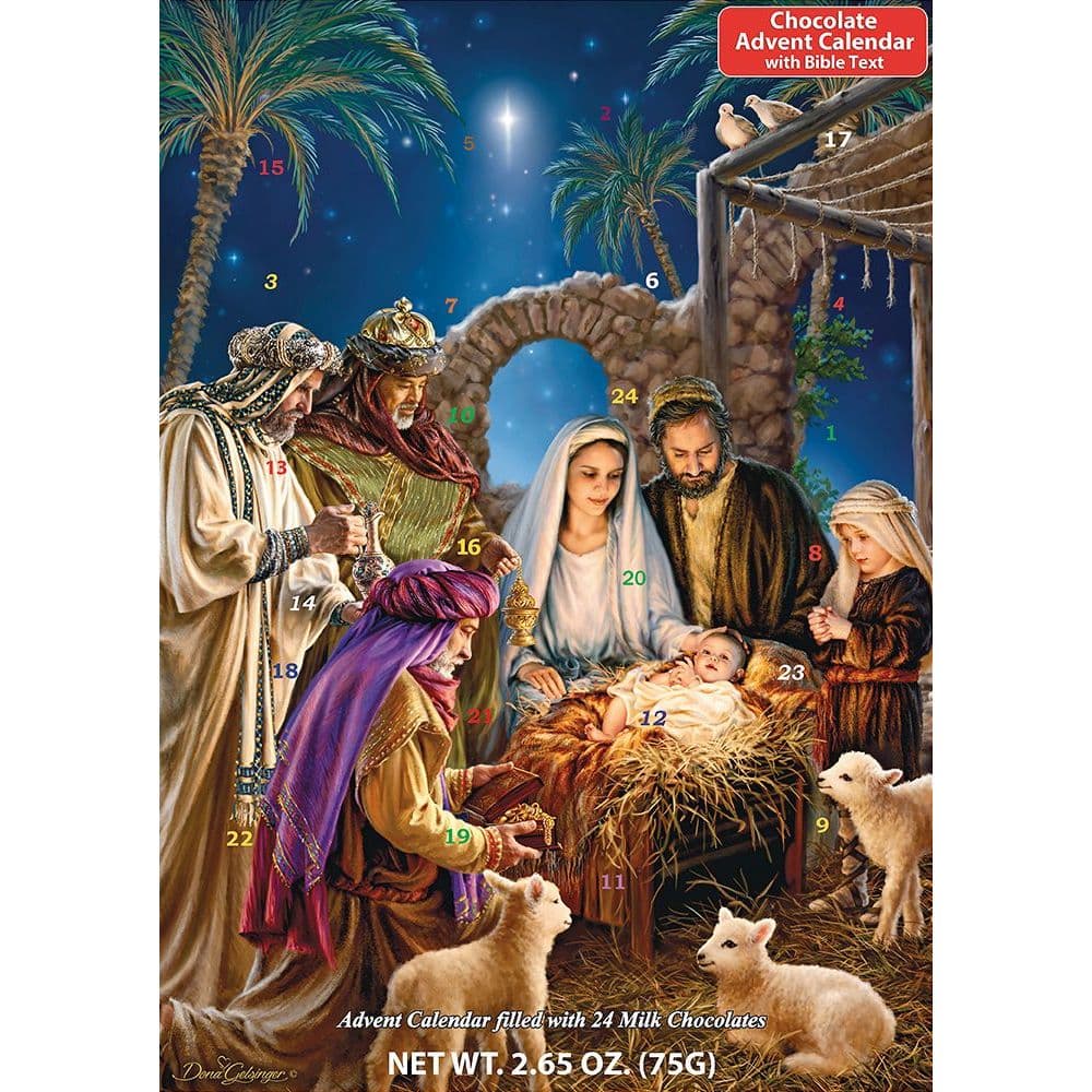 Shining Light Chocolate Advent Calendar Main Image