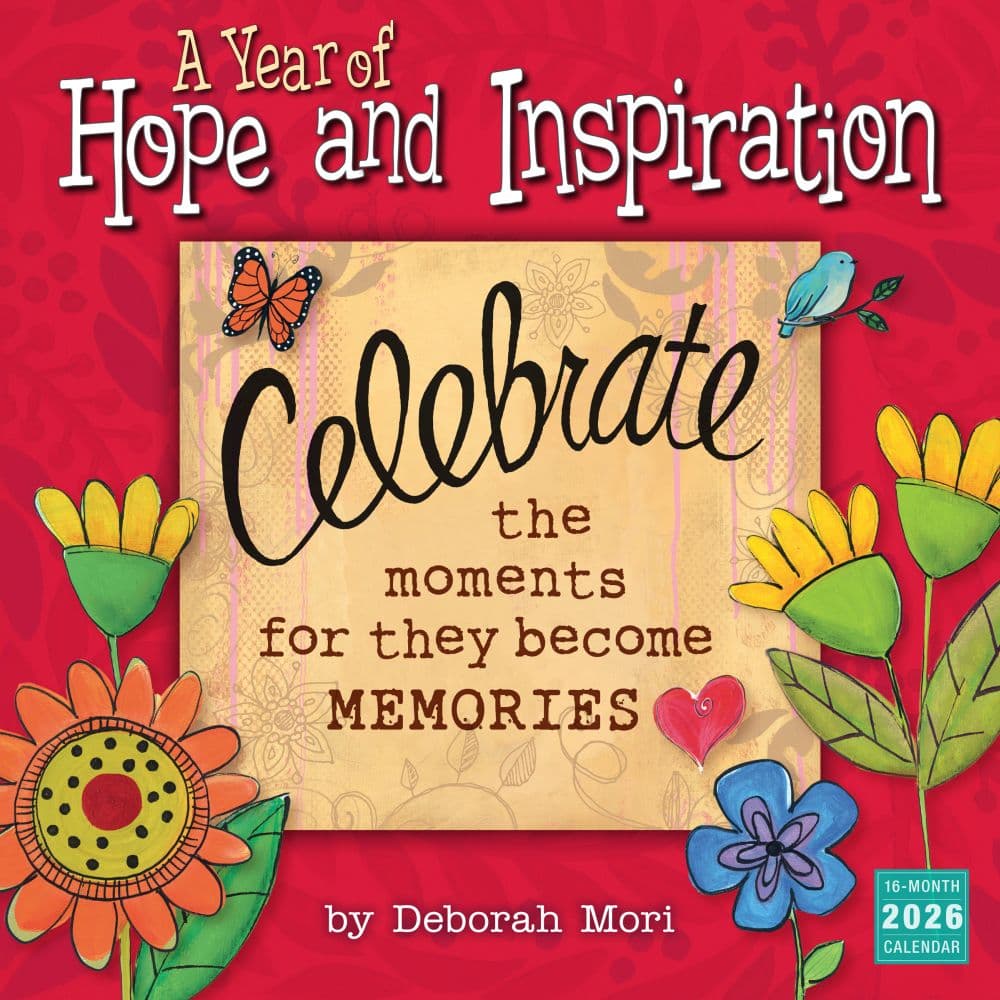 Hope and Inspiration 2026 Wall Calendar_Main Image