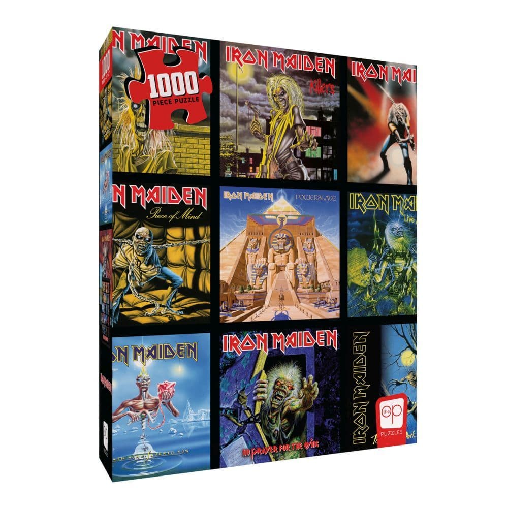Iron Maiden Albums 1000 Piece Exclusive Main Product Image width=&quot;1000&quot; height=&quot;1000&quot;