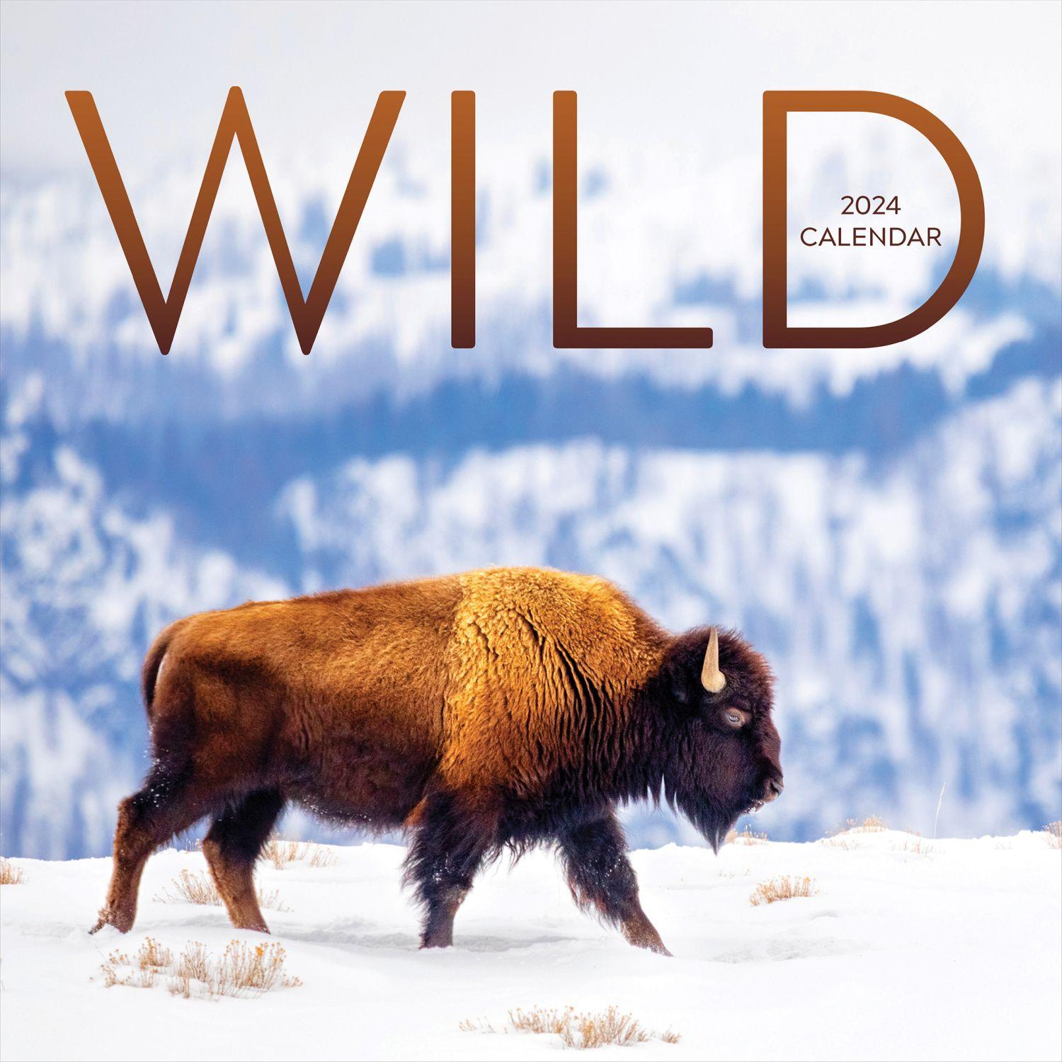 Wild 2024 Wall Calendar