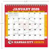 image NFL Kansas City Chiefs 2026 Easel Desk Calendar Second Alternate Image