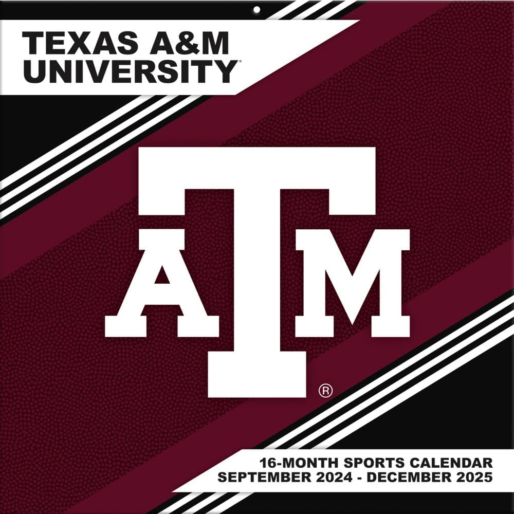 Texas Aggies 2025 Wall Calendar Main Image