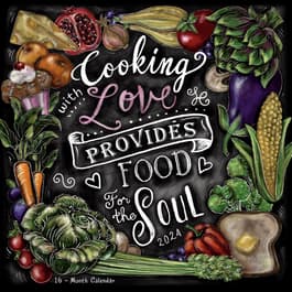Cooking with Love 2024 Wall Calendar