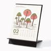image Mushroom Letter Press 2026 Desk Calendar First Alternate Image