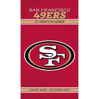 image NFL San Francisco 49ers 17 Month 2027 Pocket Planner