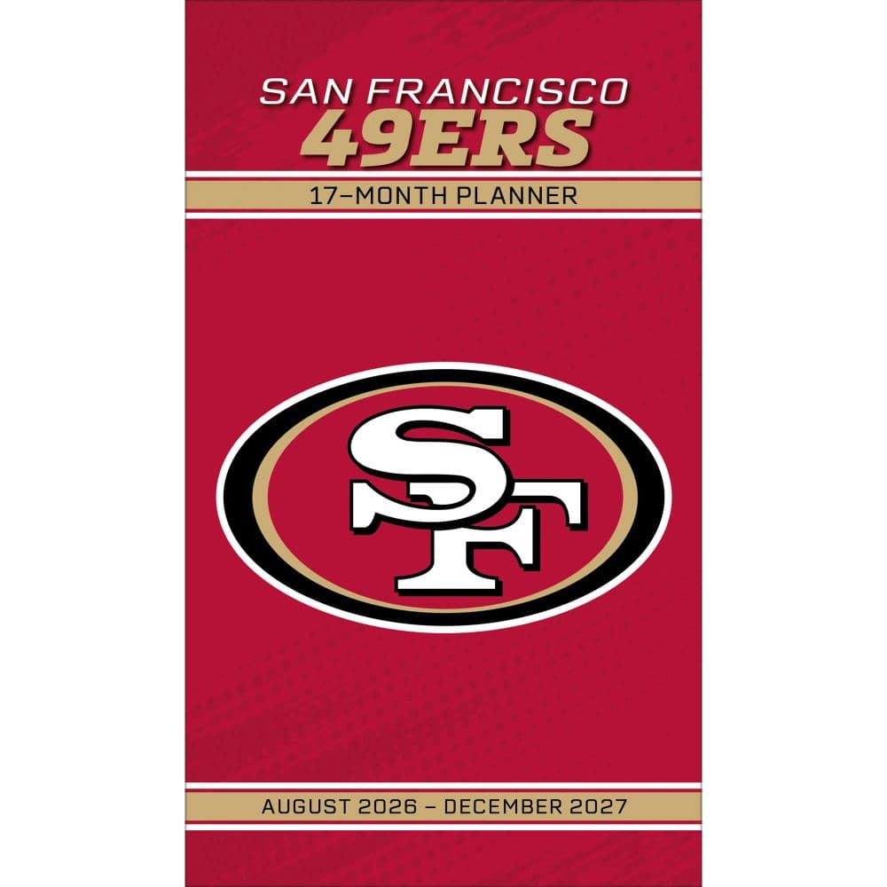 image NFL San Francisco 49ers 17 Month 2027 Pocket Planner