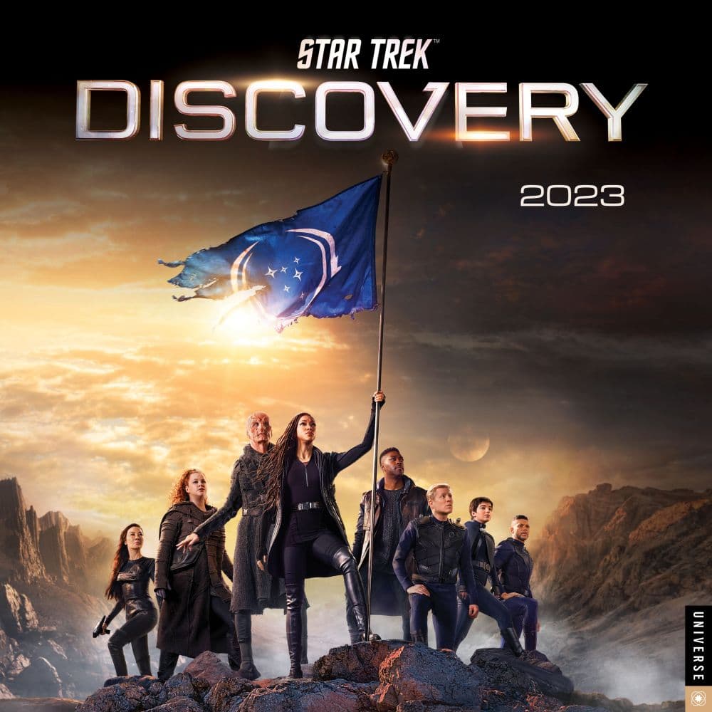 Star Trek Discovery 2023 Wall Calendar