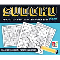 image Sudoku 2027 Desk Calendar Main Product Image