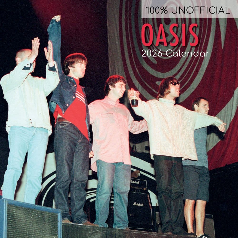 Oasis 2026 Wall Calendar  Main Image