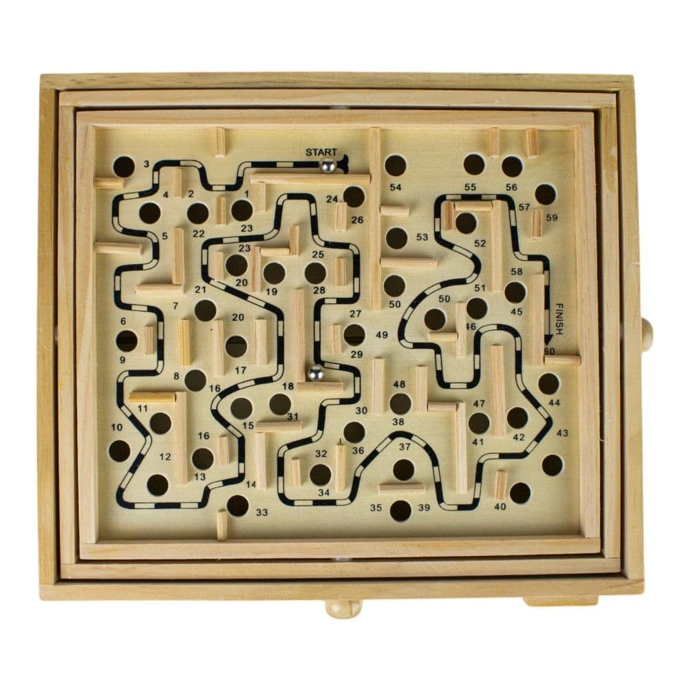 Wooden Labyrinth Game Sixth Alternate Image