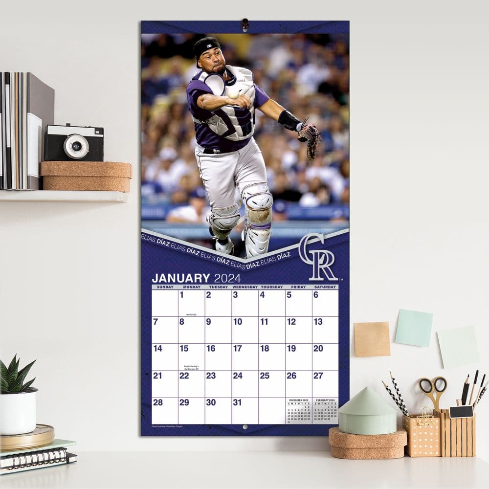 Colorado Rockies 2024 Wall Calendar