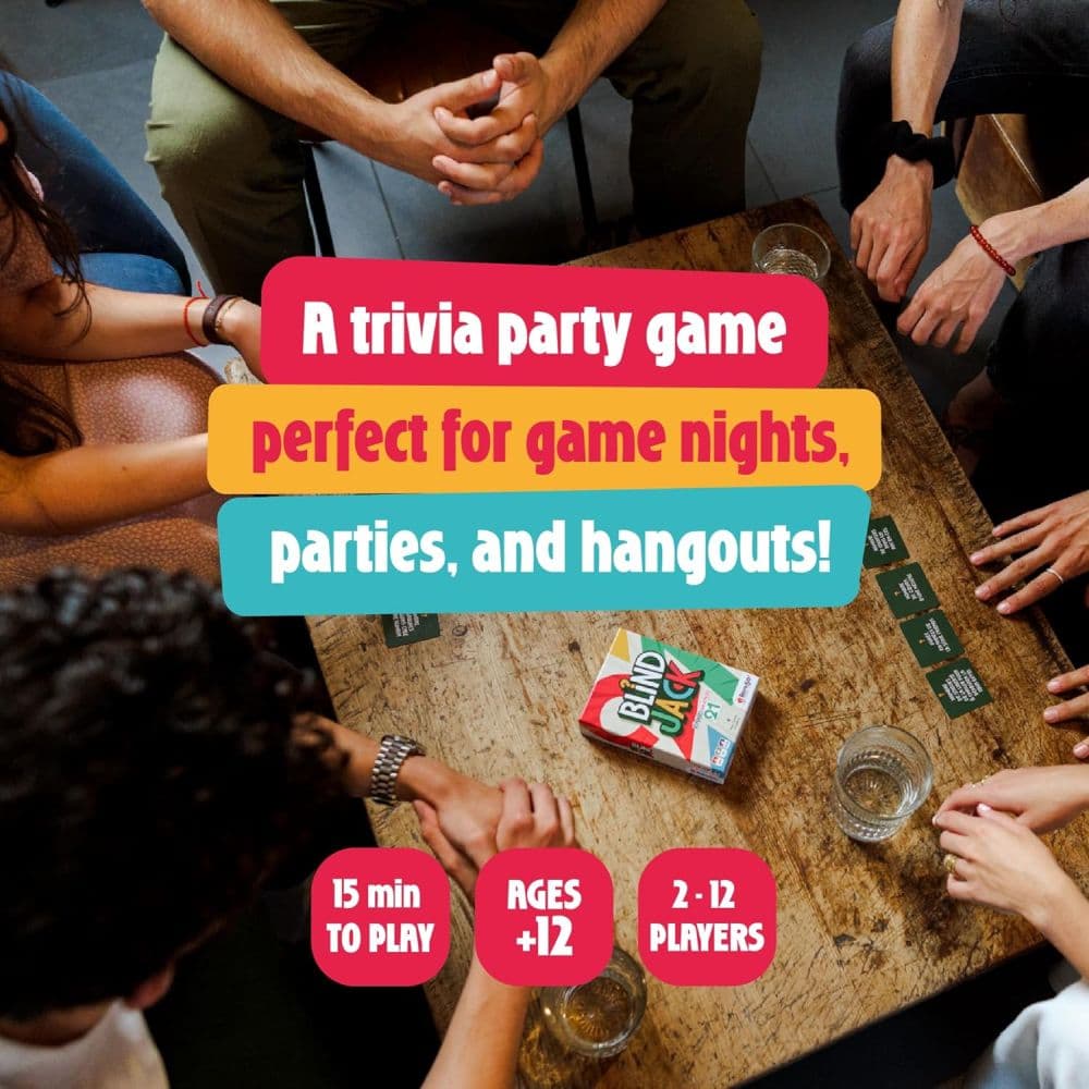 Blind Jack Trivia and Strategy Card Game Second Alternate Image