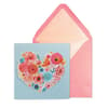 image Grandma Flower Heart Mother&#39;s Day Card