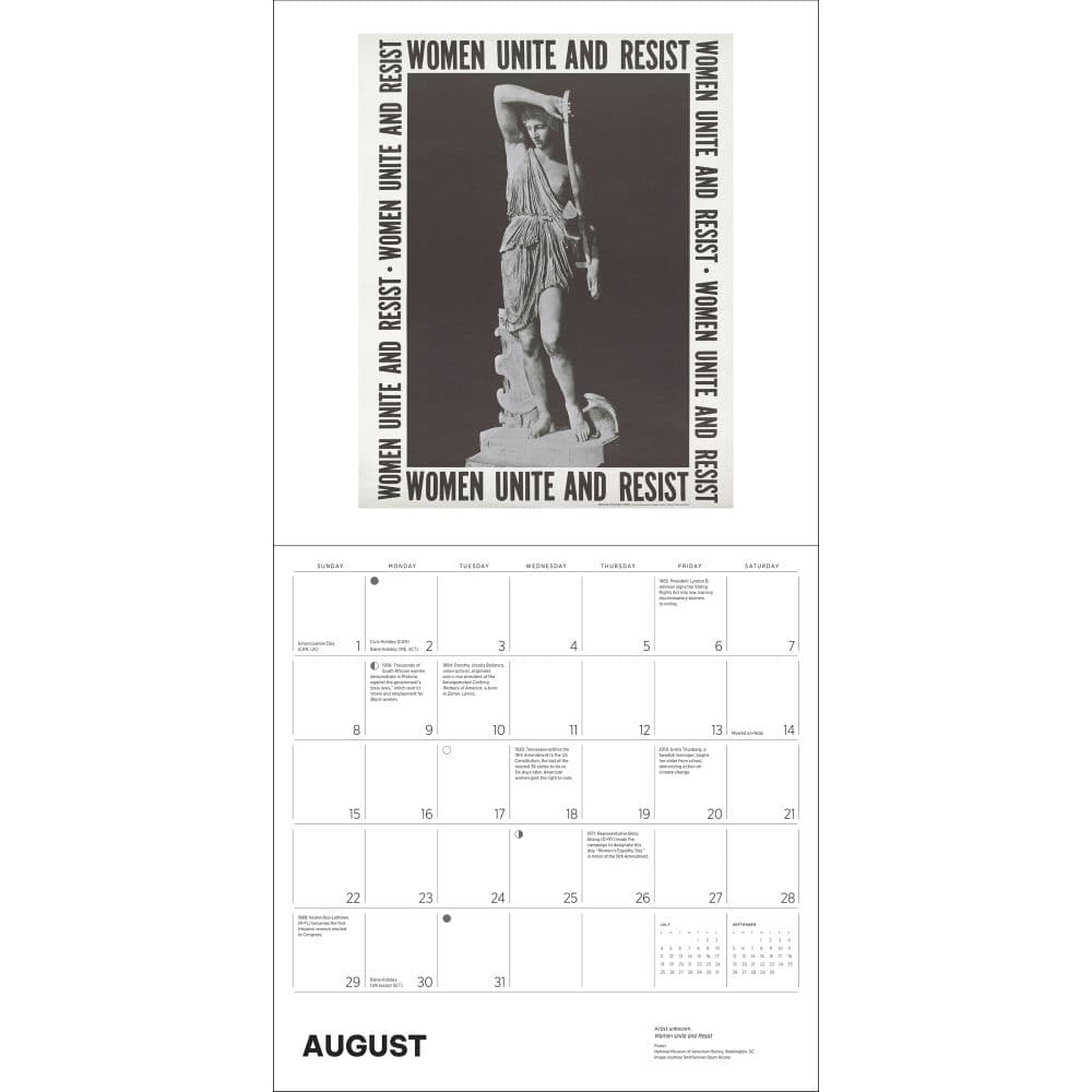 Fight for Womens Rights 2027 Wall Calendar Second Alternate Image