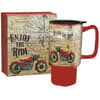 image Vintage Motorcycle Travel Mug by Tim Coffey Main Image